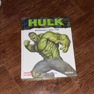 Marvel Hulk Graphic Novel with Green and Gray Cover